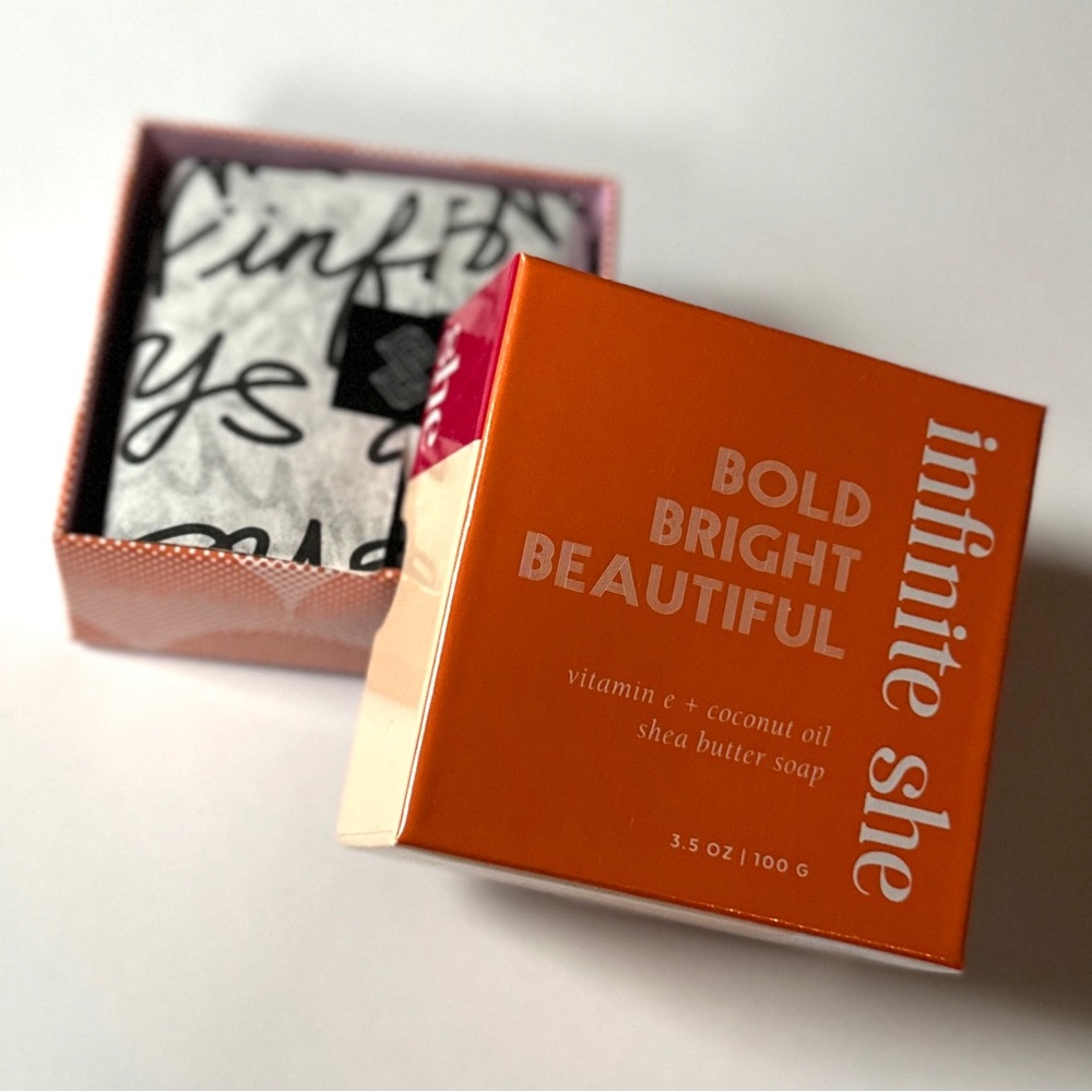 Margot Elena Infinite She BOLD BRIGHT BEAUTIFUL Soap - 3.5 oz